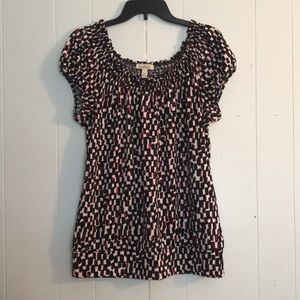 Speckles Fancy Work Party Top Blouse Sz XL Junior